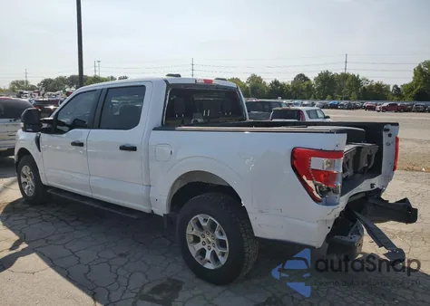 2022 Ford F150 Police Responder из США, поврежденный, VIN 1FTFW1P81NKE09436